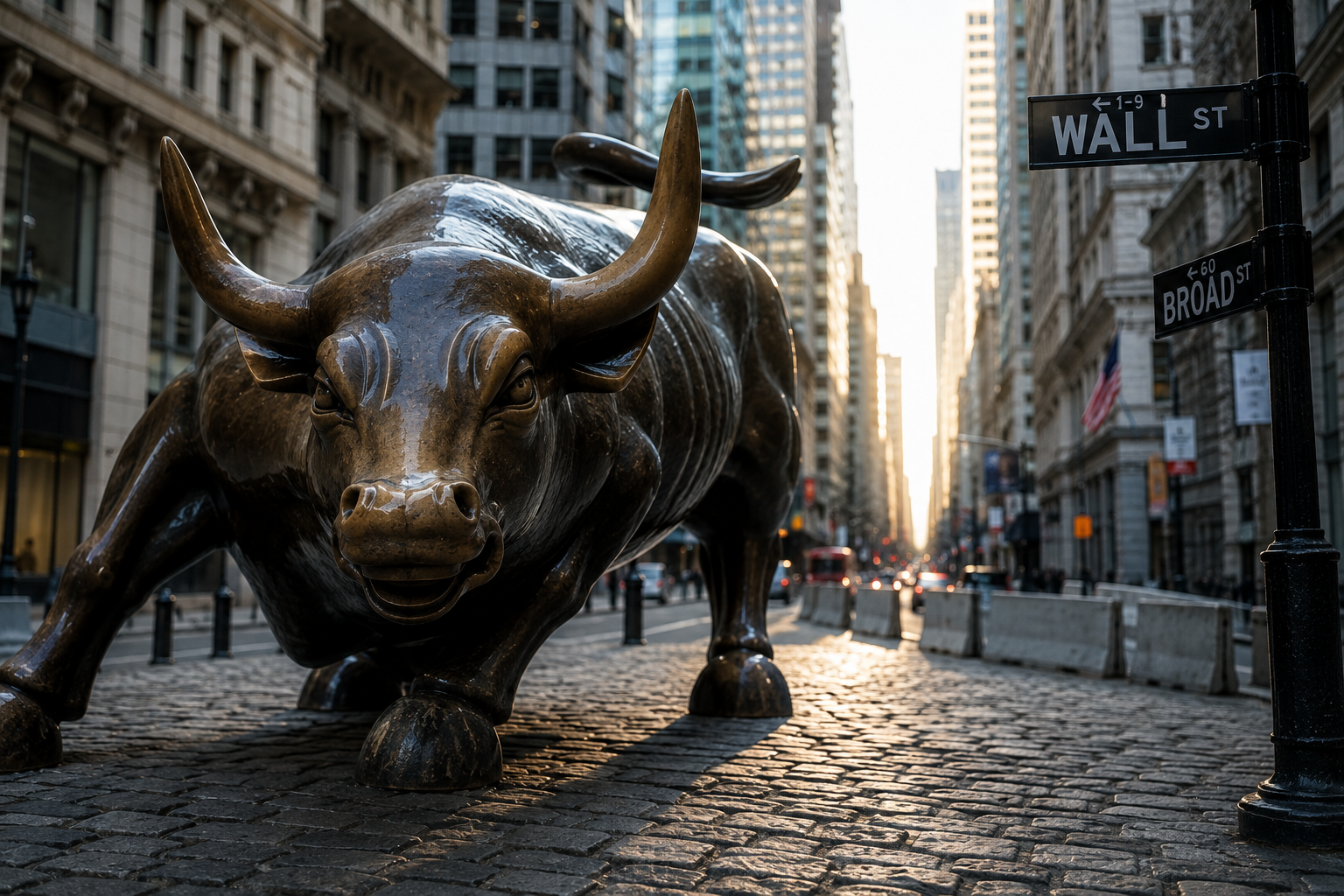 A European investor stands between two paths — one leading to the United States, the other to a globe representing the rest of the world.
